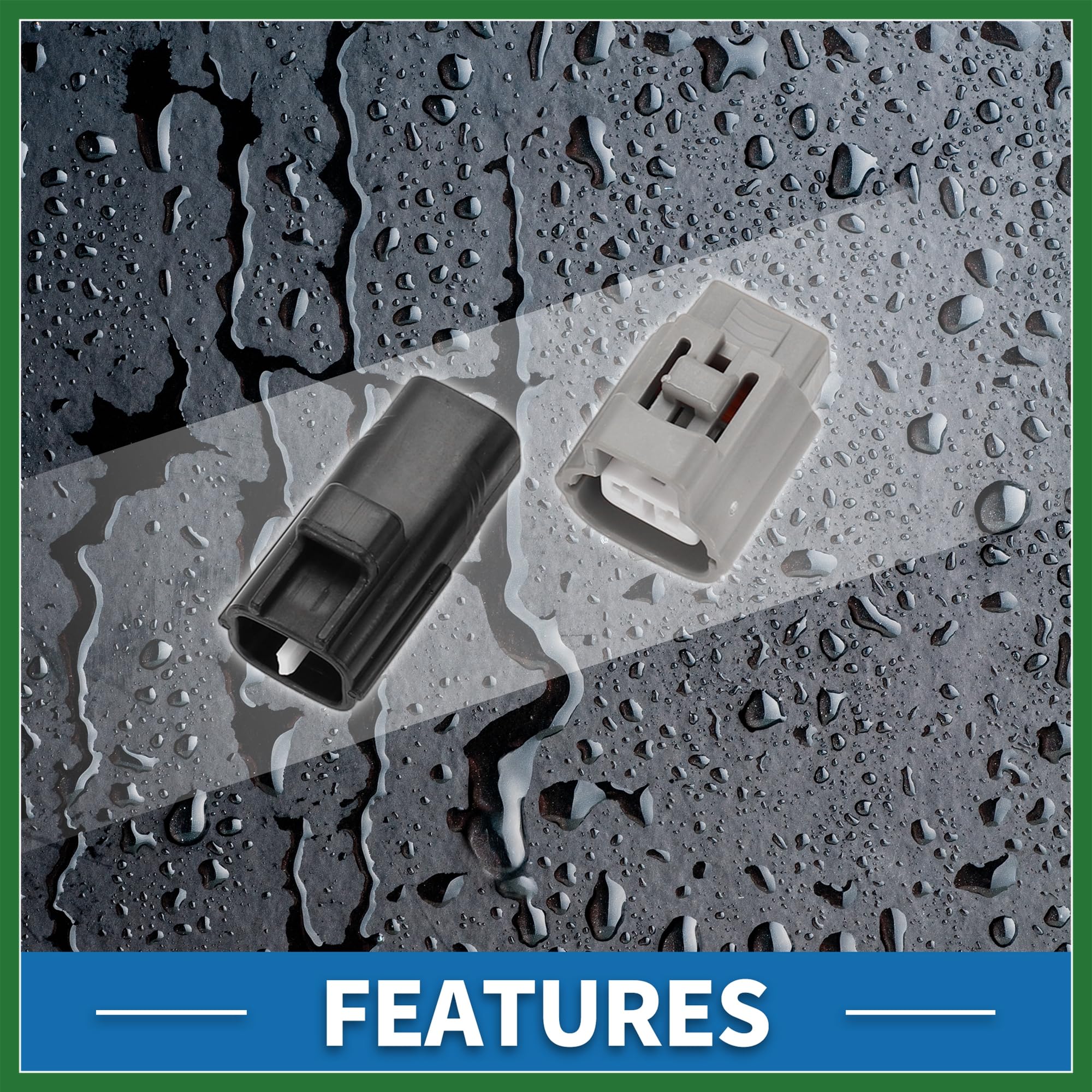 Amazon.com: Motoforti 2 Pin Electrical Wire Connector Plug 2.2mm